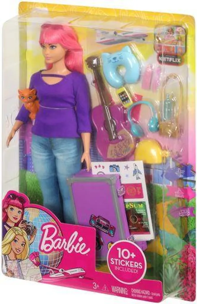 Barbie Travel Puppe (pink) Und Zubehör – Bild 12