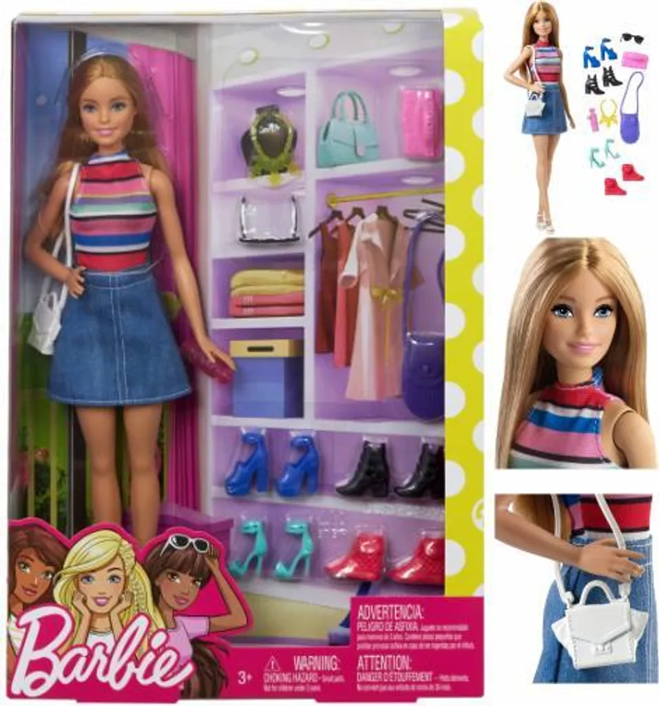 Barbie Barbie Puppen- Und Schuhset – Bild 8
