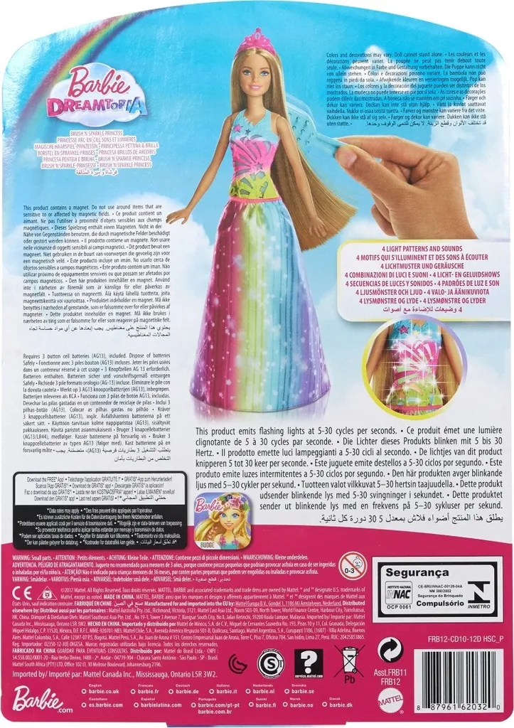 Barbie Dreamtopia Regenbogen-Königreich Magische Haarspiel-Prinzessin (blond) – Bild 5