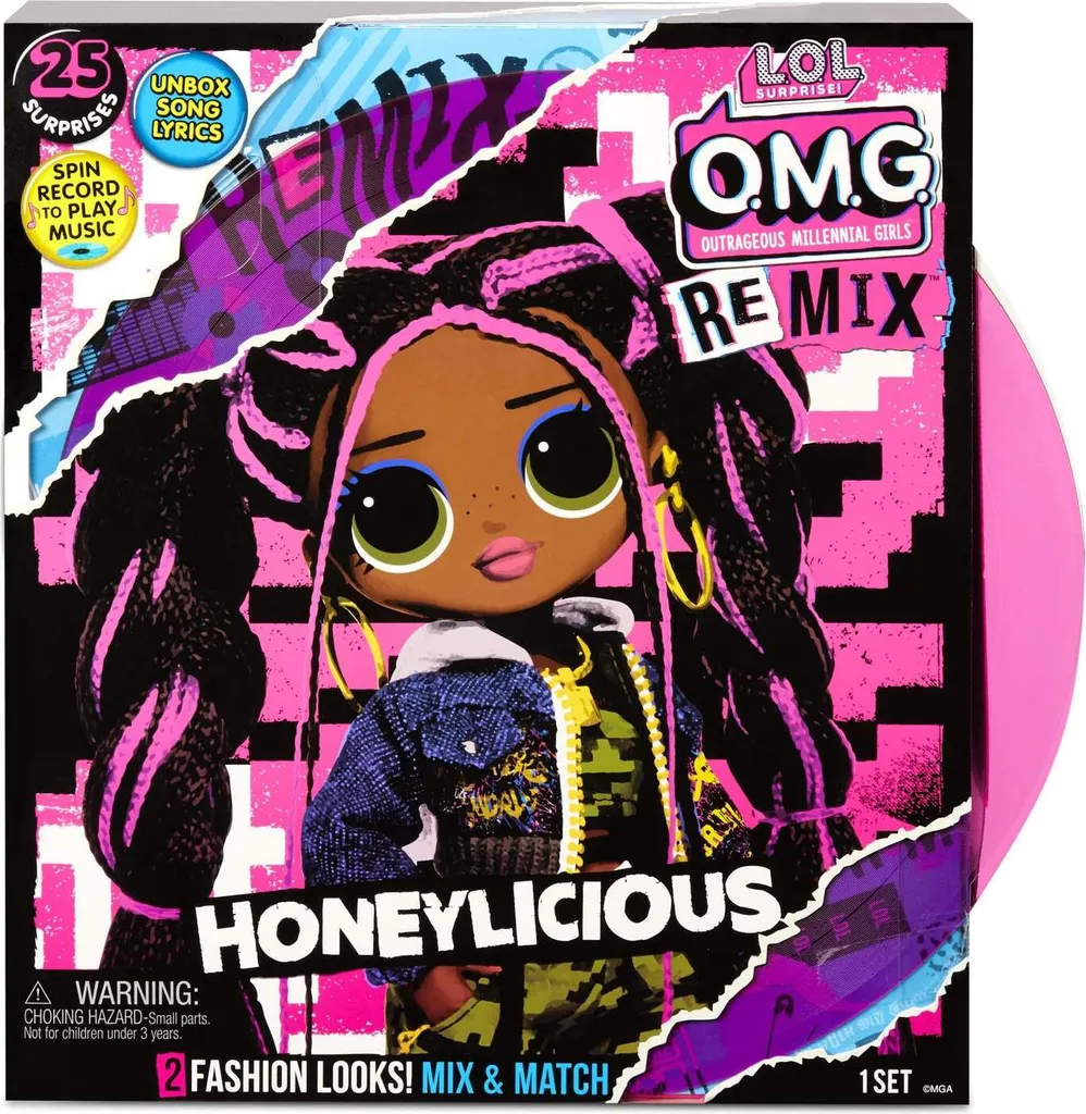 MGA Entertainment 567264E7C L.O.L. Surprise OMG New Theme Series- AA Doll- Honeylicious – Bild 13