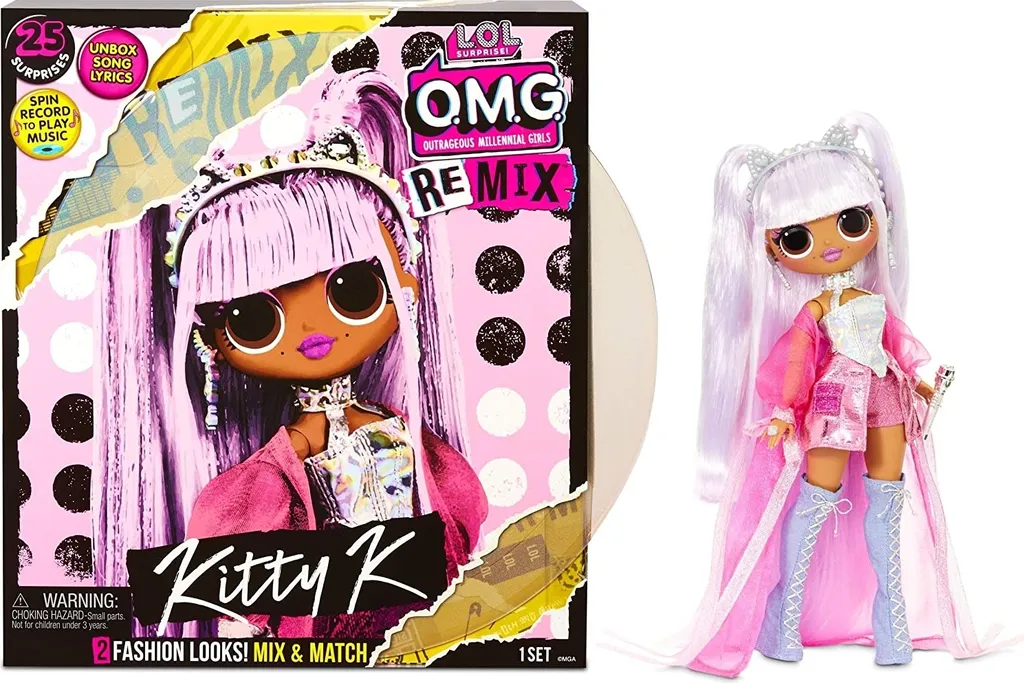MGA Entertainment 567240E7C L.O.L. Surprise OMG New Theme Series- Doll 2- Kitty Queen – Bild 5