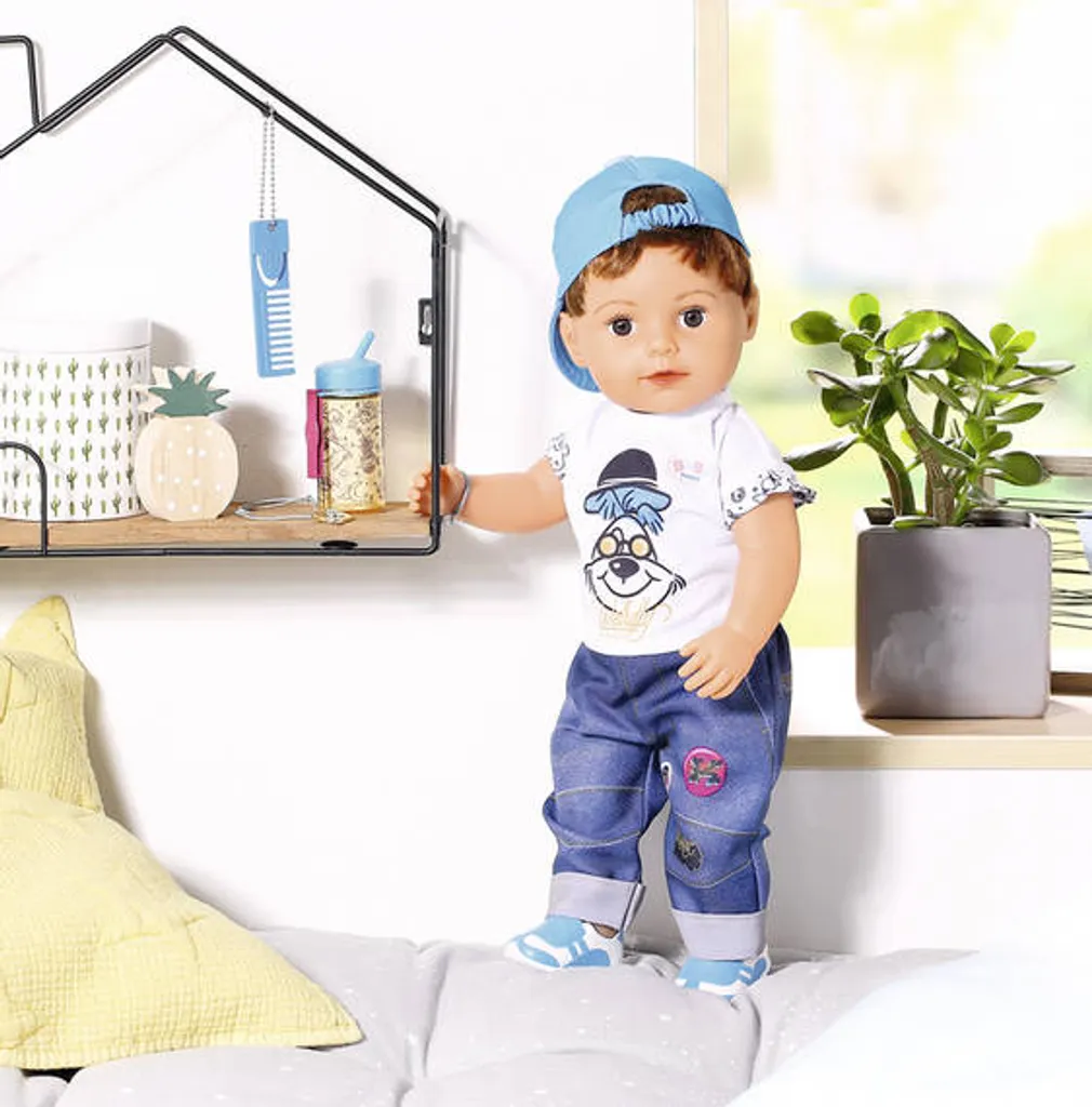 Zapf Creation Zapf 826911 BABY Born Soft Touch Brother 43 Cm – Bild 5