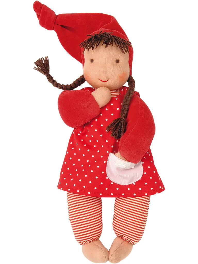 Käthe Kruse Spielwaren Colour Kids Schatzi Rot, 35 Cm Stoffpuppen Puppen Stoffpuppen Puppe Walldorfpuppe Kitapuppe Stoffpuppe Waldorf Waldorfpuppe Babyspielspass20 Spielzeugknaller