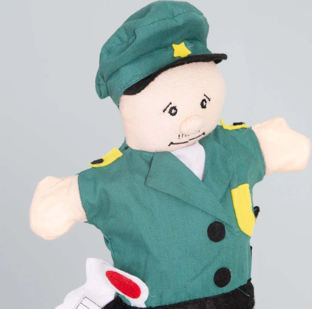 Roba Kasperlefiguren Aus Stoff, Handpuppenset 6-tlg., Kasperpuppen Für Puppentheater & Rollenspiel – Bild 4