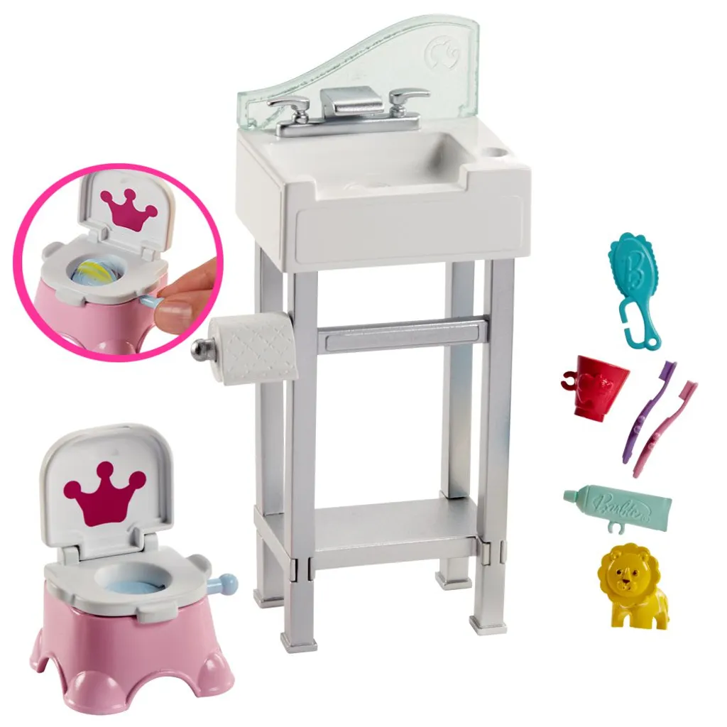 Barbie "Skipper Babysitters Inc." Puppen Und Töpfchen-Training Spielset – Bild 10