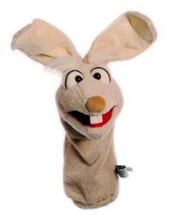 Living Puppets Quasselwürmer Mampfred Hase 40 Cm