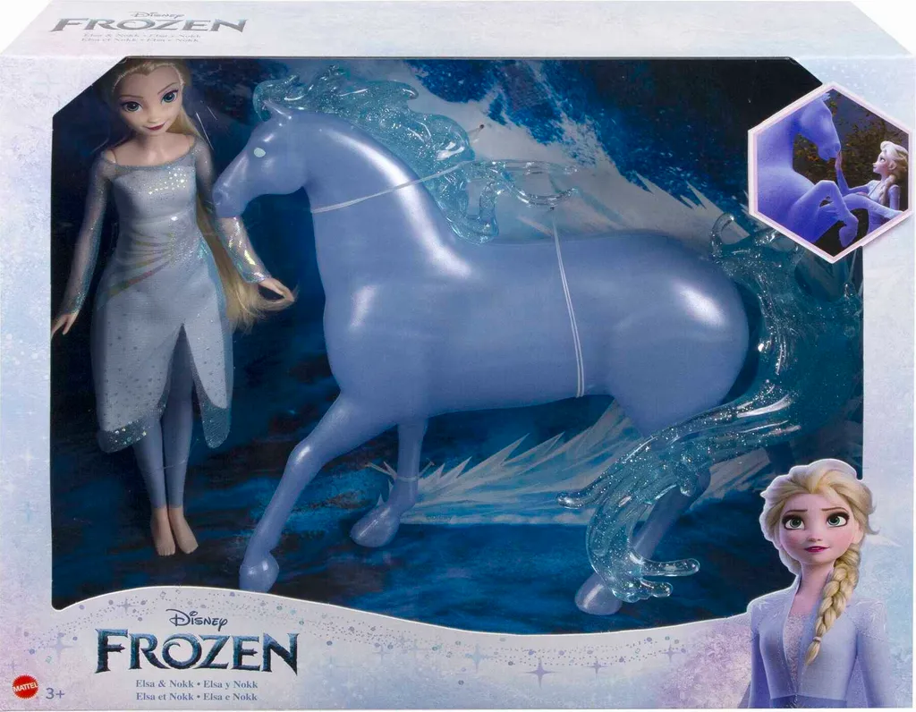 Disney Die Eiskönigin Spielzeug, Elsa-Puppe Und Wasserfigur Nokk – Bild 6
