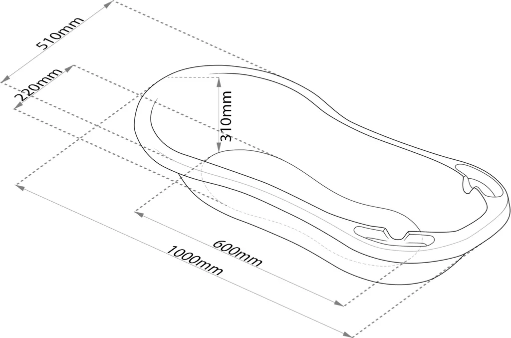 Keeeper 2er Set Funny Farm Grasgrün Badewanne XXL 100 Cm + Badesitz – Bild 4