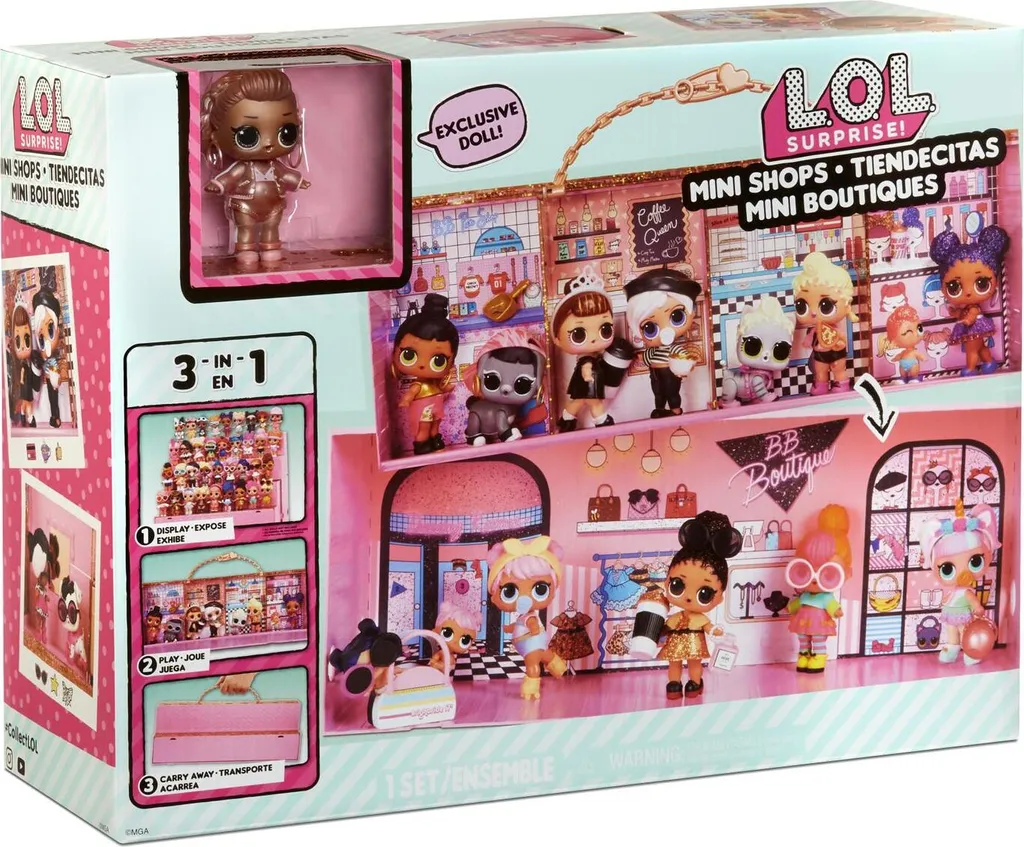 L.O.L. Surprise! Mini Shops Playset, Aktion/Abenteuer, Mehrfarbig – Bild 3