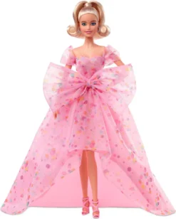 Barbie Signature Birthday Wishes Puppe Mit Rosa Kleid, Geschenk Für Kinder Ab 6 Jahren