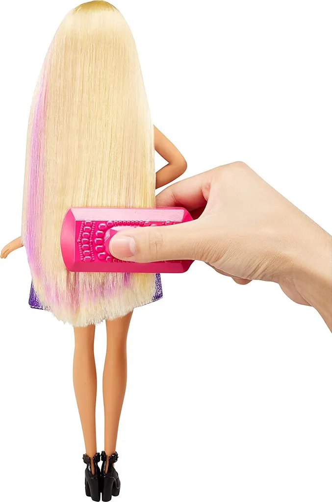 MATTEL Barbie Wellen- Und Lockenspaß Puppe. DWK49 – Bild 13