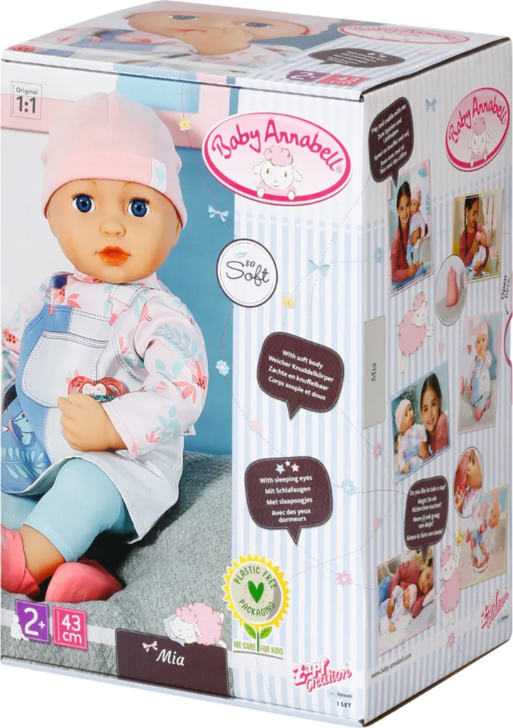 Zapf Creation Zapf 705940 Baby Annabell Mia 43 Cm – Bild 10