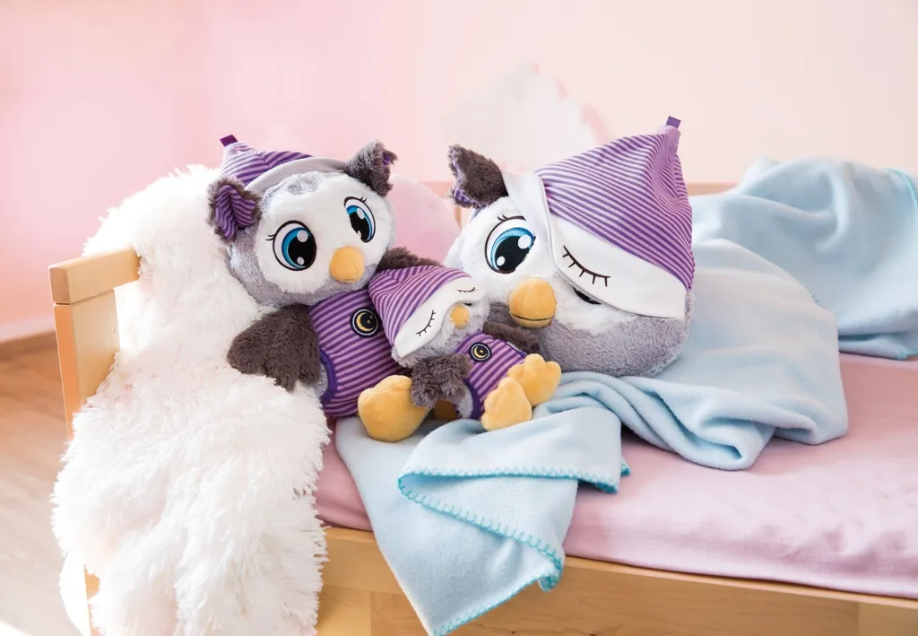 NICI Spielwaren Schlafmützen Eule Olafina, 38 Cm (48464) Kuscheltiere Teddies & Plüschfiguren – Bild 2