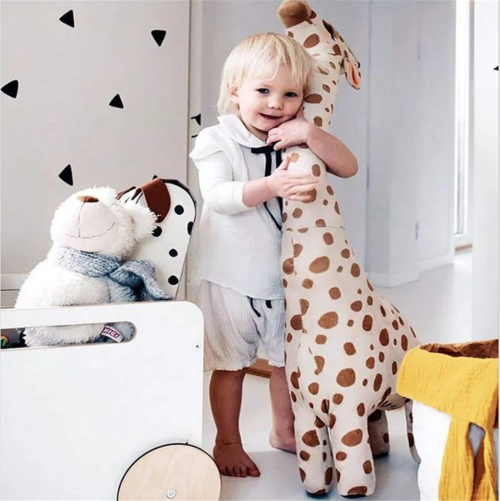 Plüschtiere Giraffe, Plüschtier Süßes Kuscheltier Weiche Giraffe Spielzeug Puppe Geburtstagsgeschenk,67cm – Bild 5