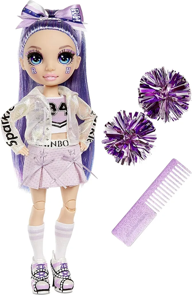 MGA Entertainment Rainbow High Cheer Doll-Violet Willow 0 0 STK – Bild 2