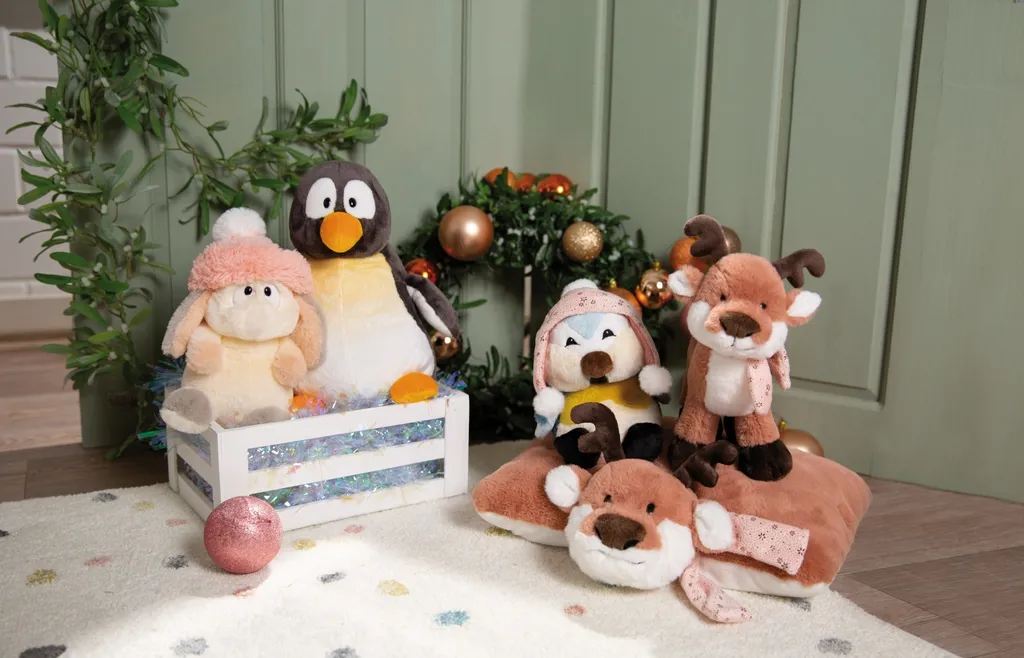 Nici 48310 Hase Liska Ca 20cm Plüsch Kuscheltier Schlenker Winter Friends GREEN – Bild 2