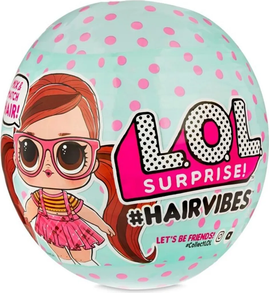 MGA Entertainment Minipuppe L.O.L. Surprise! #Hairvibes Tots Series A, Mädchen – Bild 11