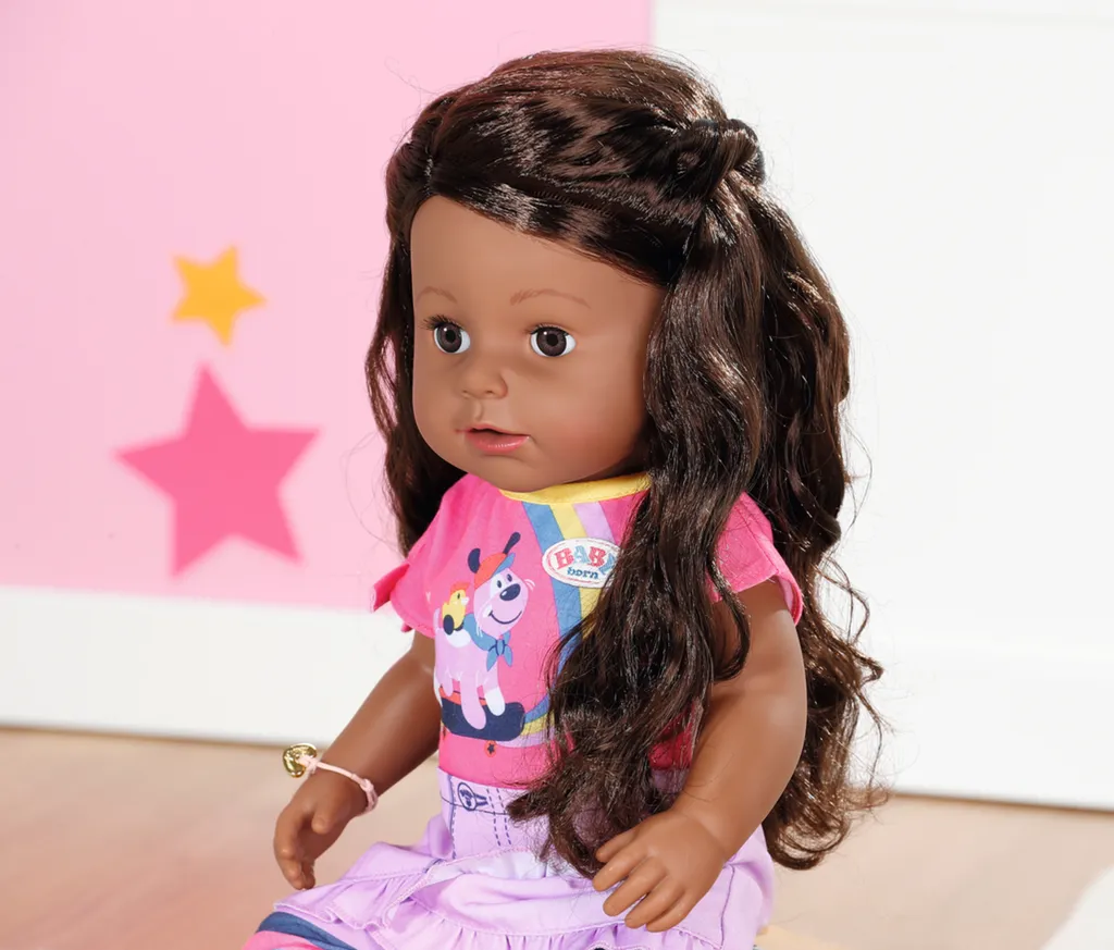 Zapf Creation BABY Born Schwester Mit Braunen Augen 43cm – Bild 7