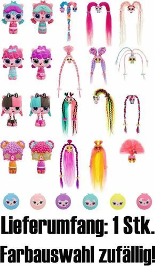 MGA Entertainment 562672E7C Pop Pop Hair Surprise 3-in-1 Pops Series 1 - Sortiert – Bild 13