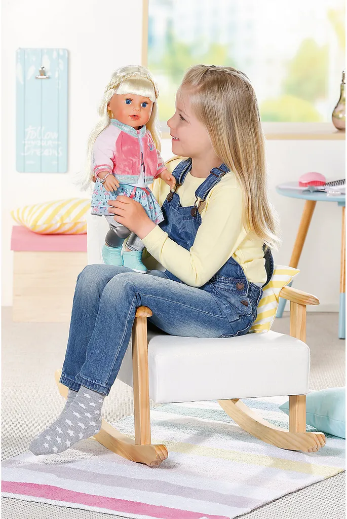 Zapf Creation BABY Born 11406177 Soft Touch Sister Blond 43 Cm - – Bild 3