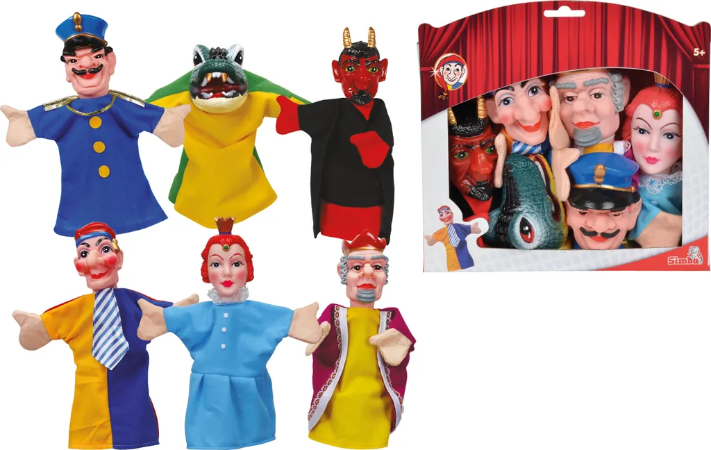 SIMBA TOYs Simba Kasperlfiguren 6er Set – Bild 2