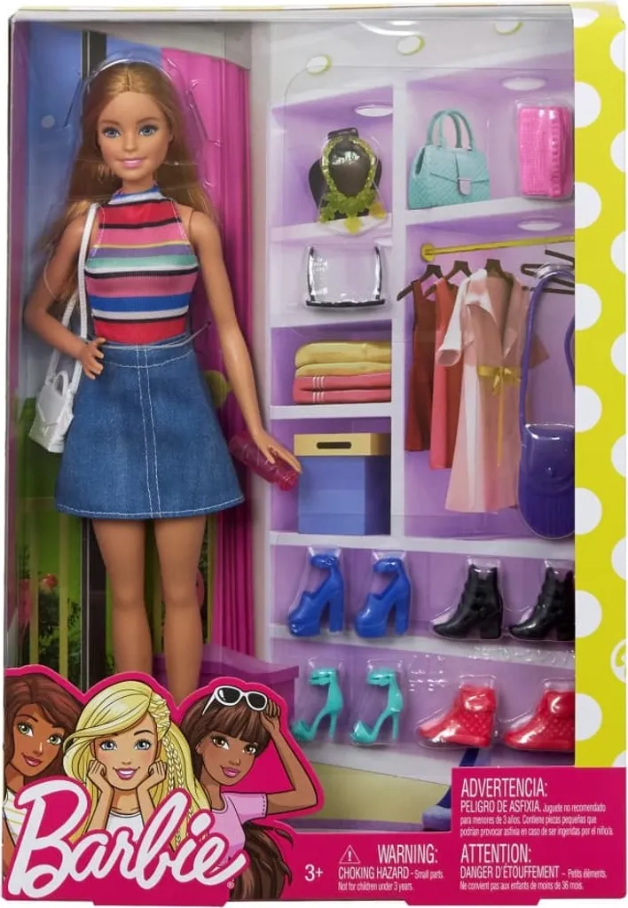 Barbie Barbie Puppen- Und Schuhset
