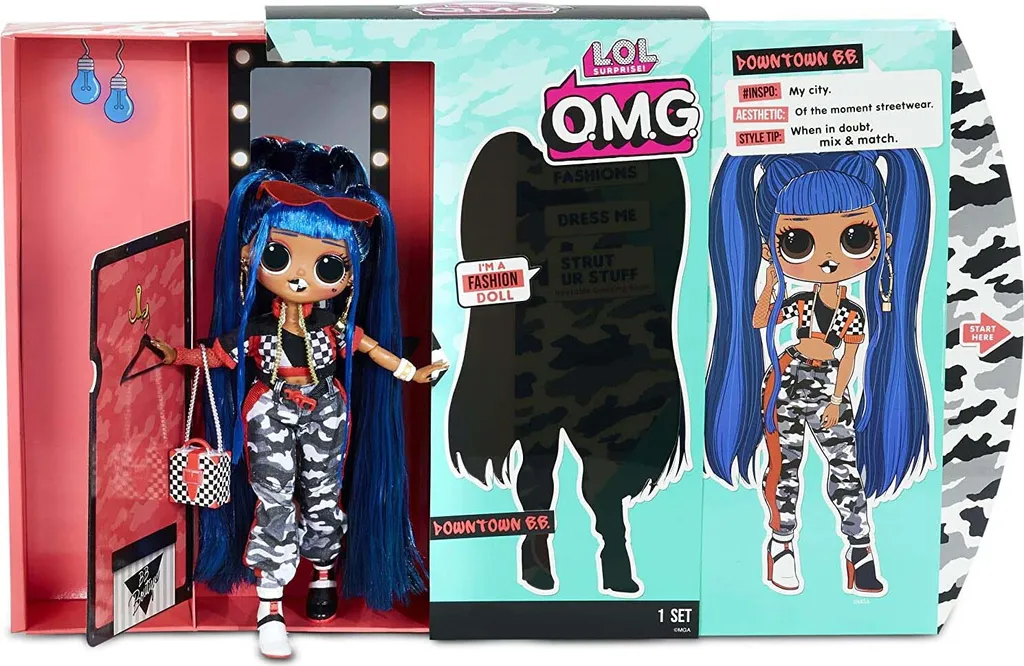 MGA Entertainment 570295PE7C L.O.L. Surprise OMG 3.8 Doll- Downtown BB – Bild 6