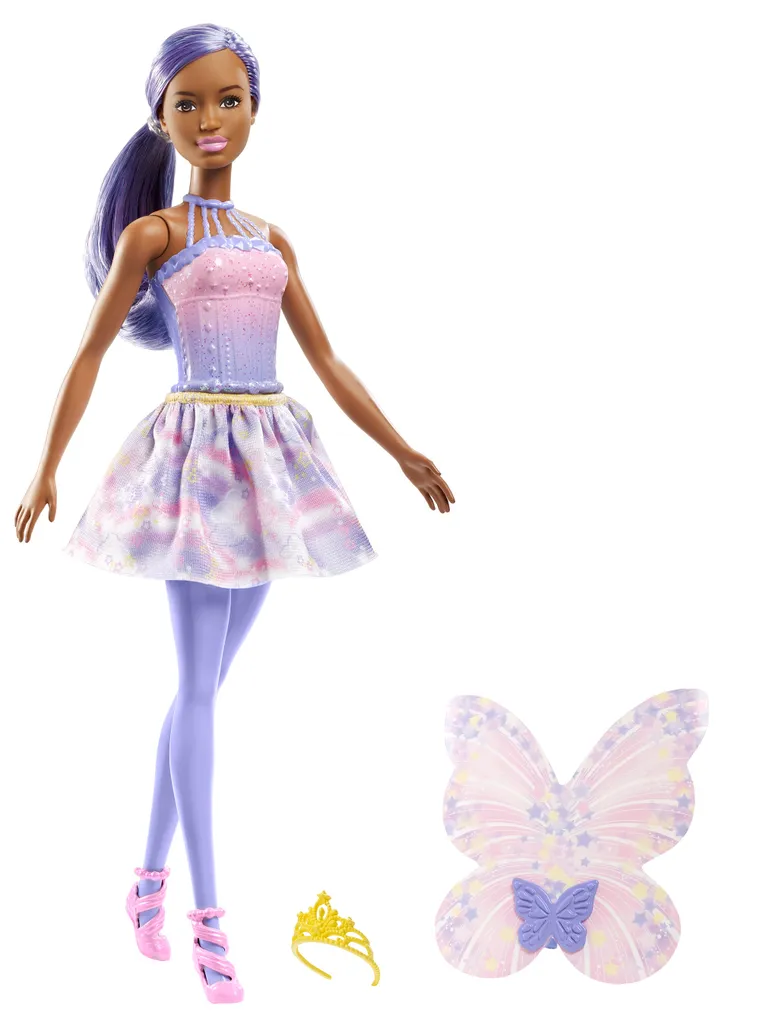 MATTEL Barbie Dreamtopia Fee Puppe - Lila Haare – Bild 3