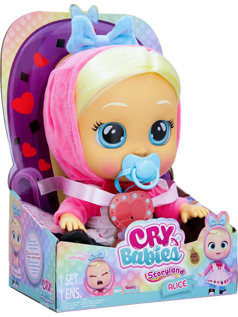 IMC Toys Spielwaren Cry Babies Dressy Alice Storyland Babypuppen Puppen Babypuppen – Bild 9