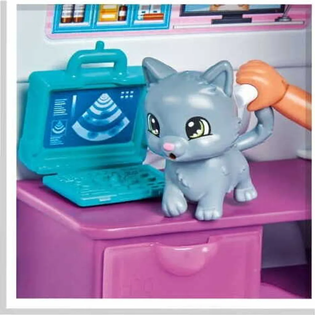 SIMBA TOYs Simba Spielset Evi Love 2-in-1 Tier-Mobil 12 Cm Weiß – Bild 10