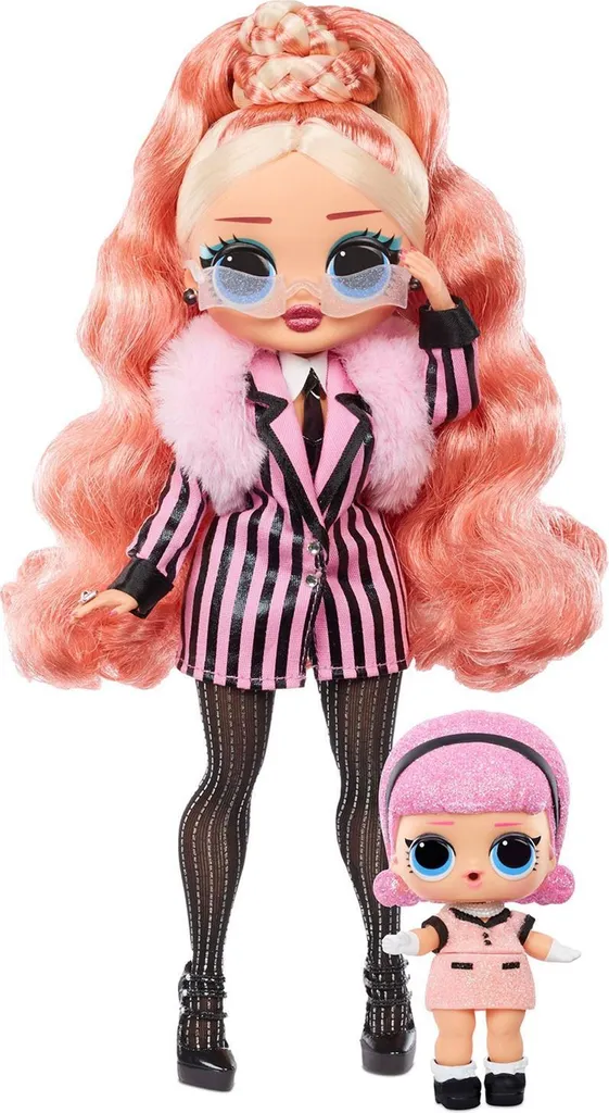 MGA Entertainment 570264E7C L.O.L. Surprise OMG Winter Wonderland Surprise- Doll 3 Big Wig And Madam