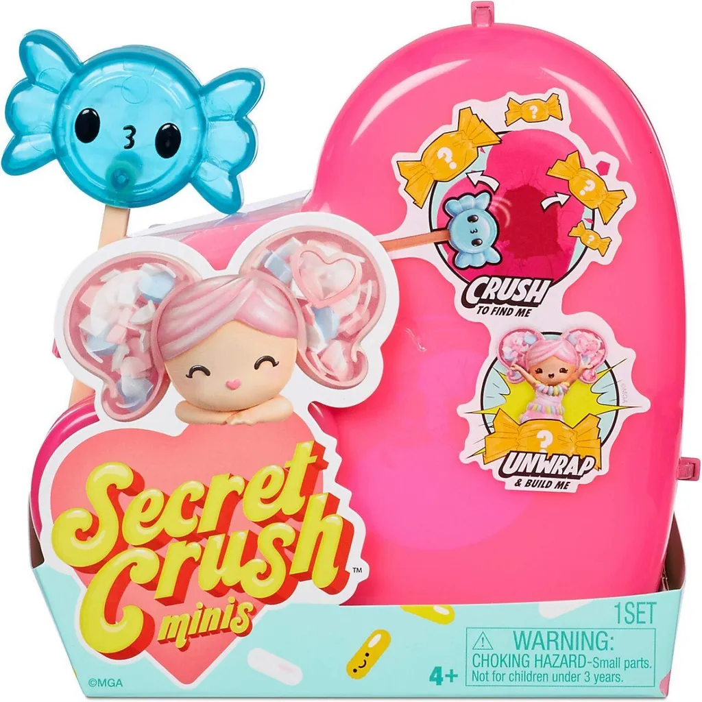 Zapf Creation MGA Entertainment 117599EUC Secret Crush Mini Dolls