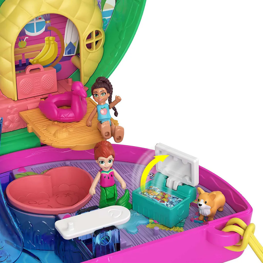 Mattel Spielwaren Polly Pocket Wassermelonen Schatulle Sammelfiguren Sammelfiguren Spielzeug 5 6 7 8 9 Jahre Mädchen Junge Kind Kleinkind Teenager Erwachsener Sammler Sammler Sammlerstück Drinnen Draußen Geburtstag Geb Weihnachten Ostern Hannukah Hanu... – Bild 6