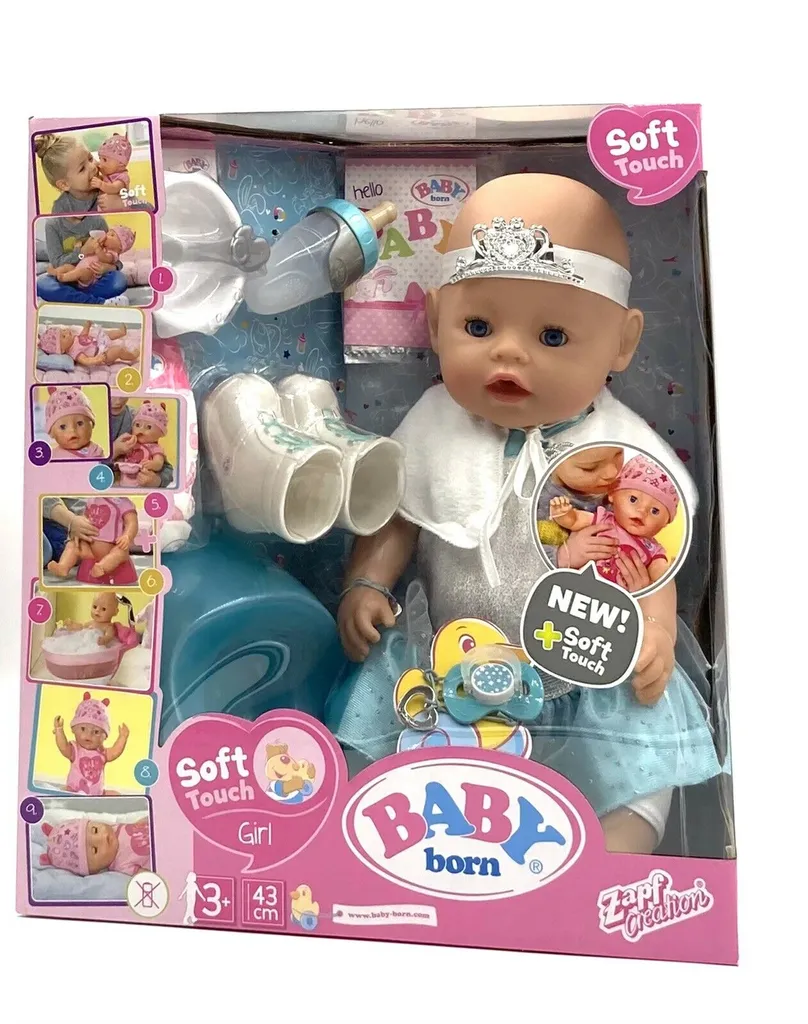 Zapf Creation BABY Born Soft Touch Eisballerina Mit Accessoires 43cm – Bild 10