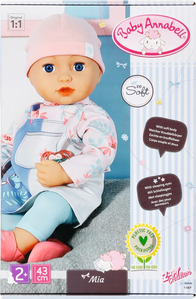Zapf Creation Zapf 705940 Baby Annabell Mia 43 Cm – Bild 12