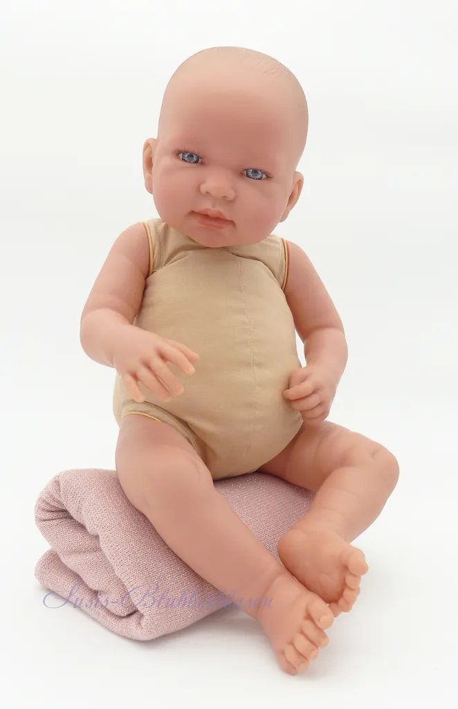 M. Llorens Mädchen Babypuppe Mit Stimme, 44 Cm Stoffkörper Puppe – Bild 10