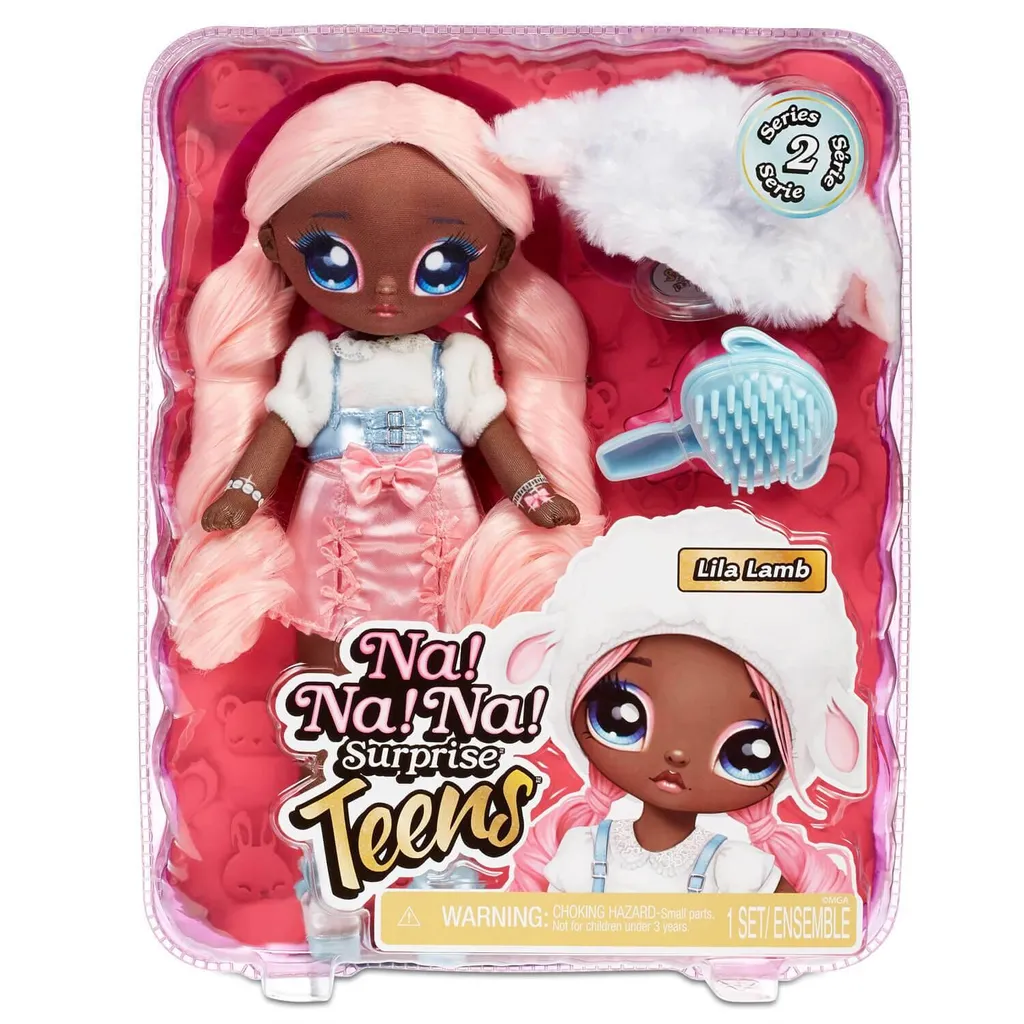 MGA Entertainment 575504EUC Na! Na! Na! Surprise Teens Doll - Lila Lamb – Bild 2