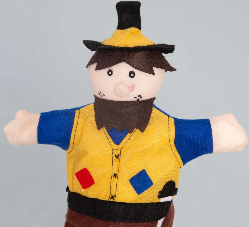 Roba Kasperlefiguren Aus Stoff, Handpuppenset 6-tlg., Kasperpuppen Für Puppentheater & Rollenspiel – Bild 7