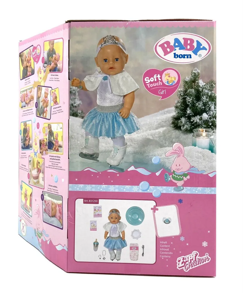 Zapf Creation BABY Born Soft Touch Eisballerina Mit Accessoires 43cm – Bild 11