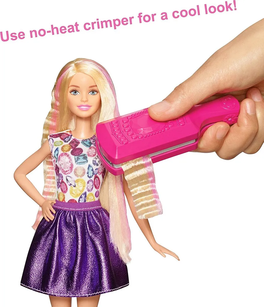 MATTEL Barbie Wellen- Und Lockenspaß Puppe. DWK49 – Bild 12