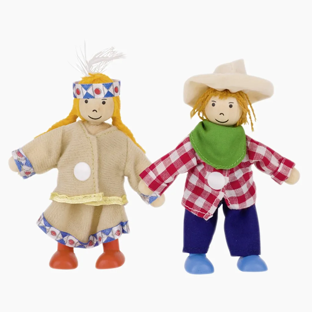 GOKI Gollnest & Kiesel Biegepuppen Birte & Ben, Klamottenkiste – Bild 2