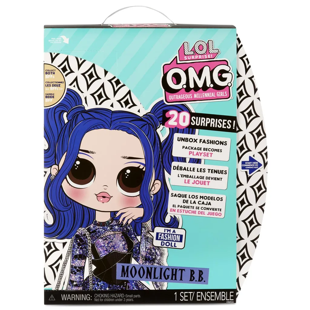 L.O.L. Surprise! Surprise OMG Doll Series 4.5 - Moonlight BB – Bild 2