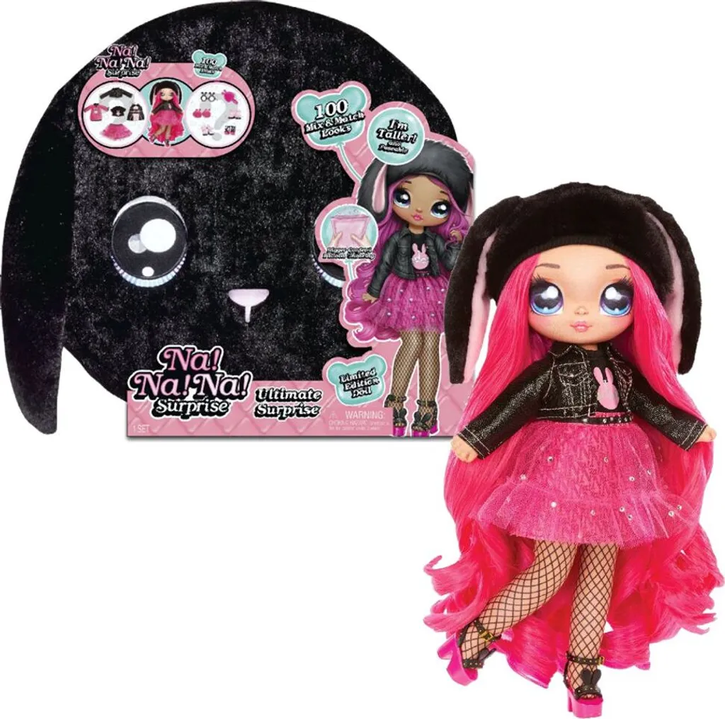 MGA Entertainment 571827E7C Na! Na! Na! Ultimate Surprise - Black Bunny – Bild 6