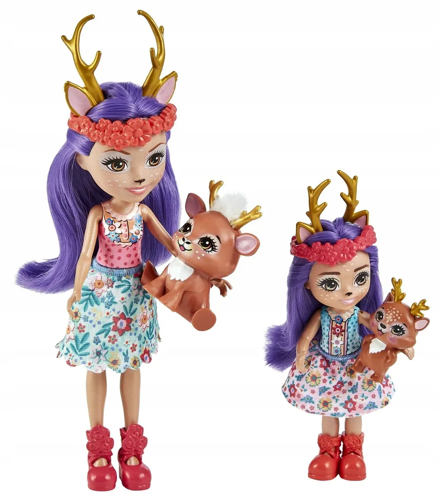 Enchantimals Puppe Danessa Und Danetta Deer Mattel – Bild 2