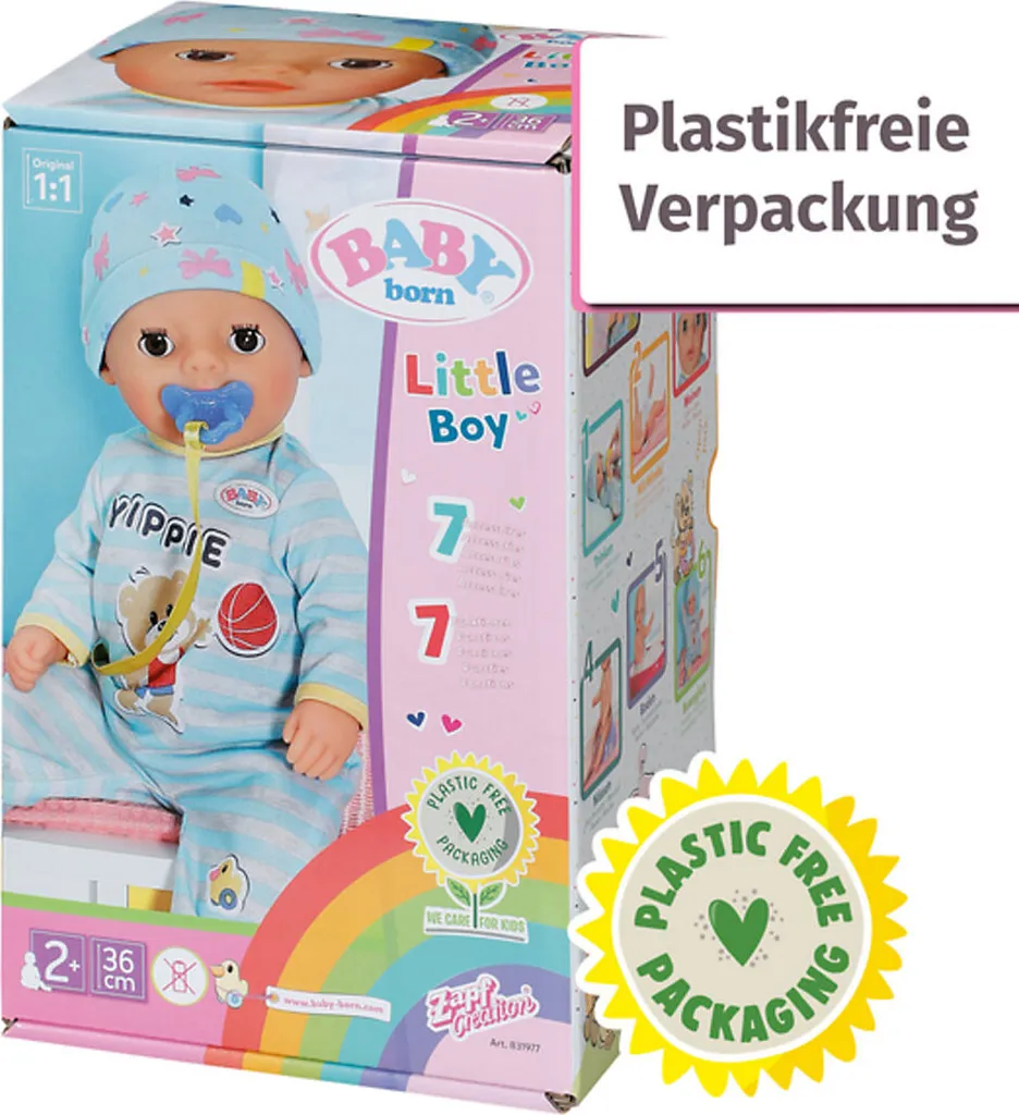 Zapf Creation 831977 Baby Born Little Boy, 36 Cm – Bild 11