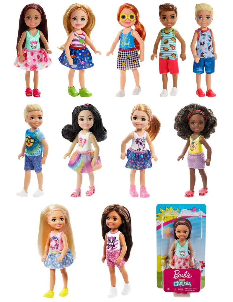 Barbie Club Chelsea Doll With Unicorn Graphic And Star Skirt, Modepuppe, Weiblich, 3 Jahr(e), Mädchen, 152,4 Mm – Bild 3