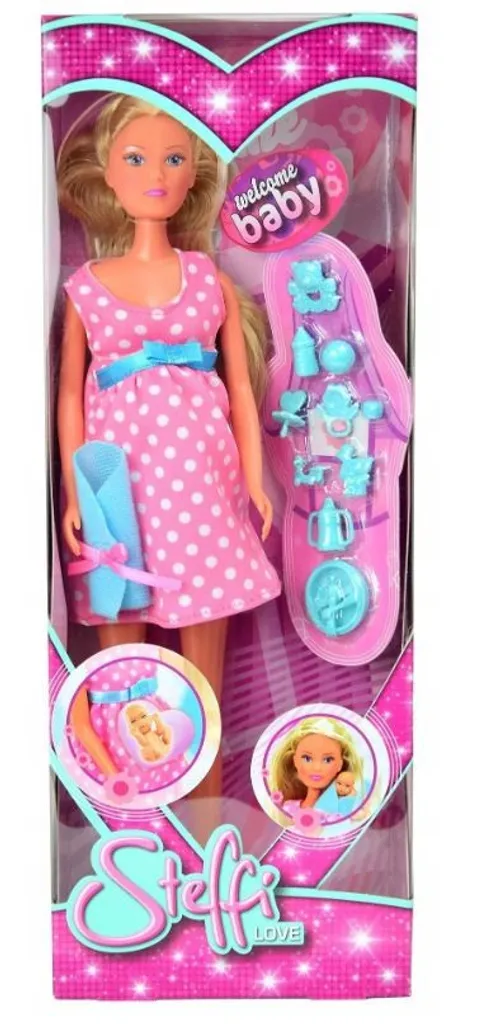 SIMBA TOYs Simba Steffi Love Schwangere Puppe Happy Mother Zubehör – Bild 10