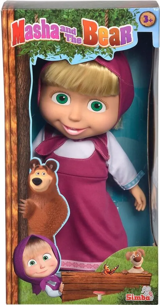 SIMBA TOYs Simba 109301067 - Masha Weichkörperpuppe, 40cm – Bild 4