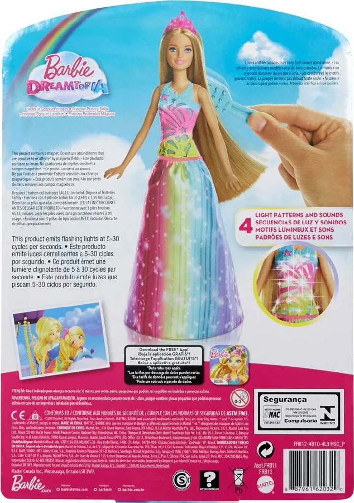 Barbie Dreamtopia Regenbogen-Königreich Magische Haarspiel-Prinzessin (blond) – Bild 15