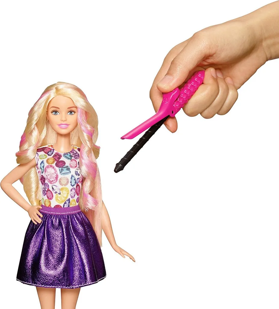 MATTEL Barbie Wellen- Und Lockenspaß Puppe. DWK49 – Bild 15